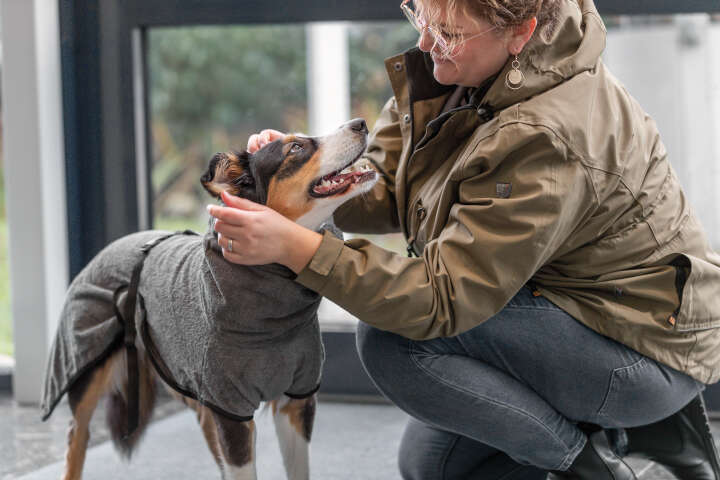 TRIXIE Hunde-Bademantel Frottee